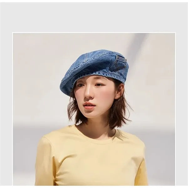 Cotton Versatile big headed painter hat