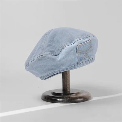 Cotton Versatile big headed painter hat