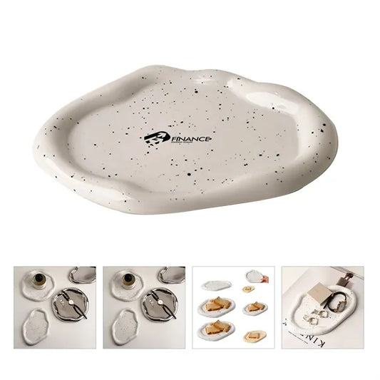 Custom Ceramic Cake Dessert & Fruit Dish Plate