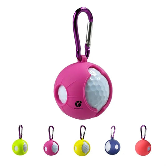 Silicone Golf Ball Holder with Hook