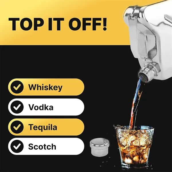 5OZ Portable Whiskey Flask