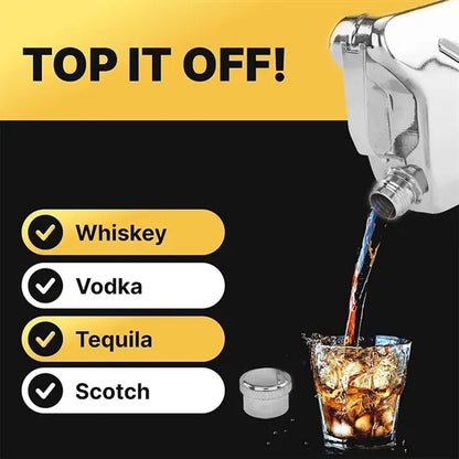 5OZ Portable Whiskey Flask