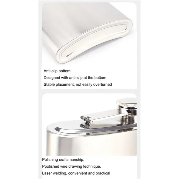 Hip Flask Gift Set for Men