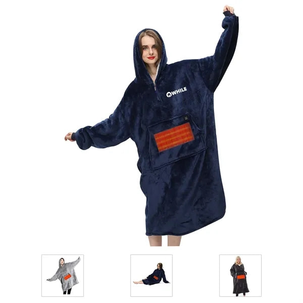 Usb Heated Wearable Blanket