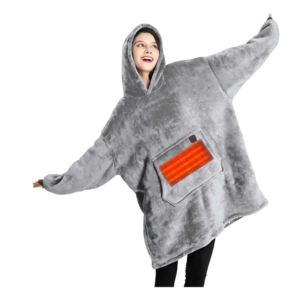 Usb Heated Wearable Blanket