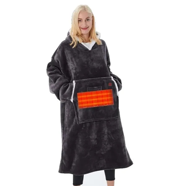 Usb Heated Wearable Blanket