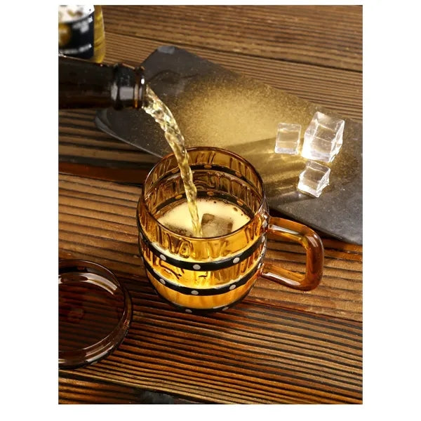 16oz Pirate Barrel Beer Mug
