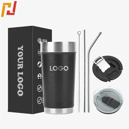 16 Oz Tumbler With Lids And Straws