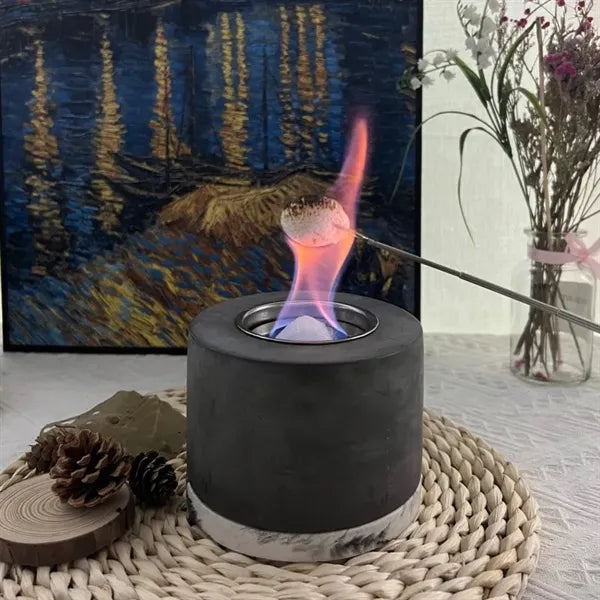 Concrete Tabletop Fire Pit