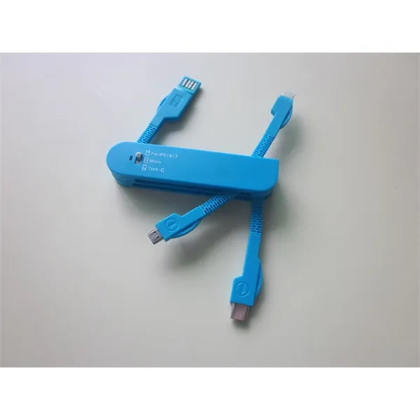 Pocket Knife 4 In 1 Micro Usb Charging Cable