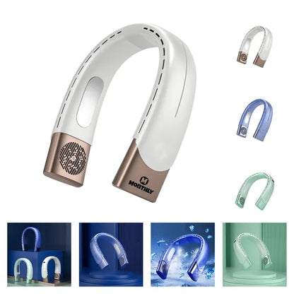 Battery Operated Neckband Fan