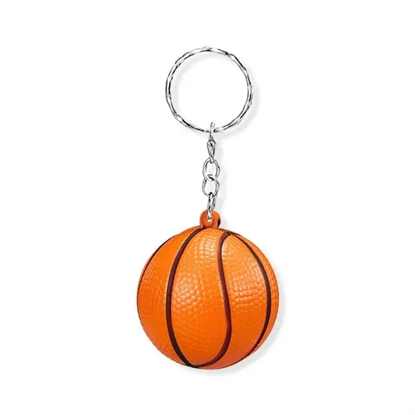 PU Foam Stress Ball Keychain