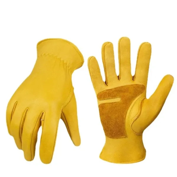 Grade Cowhide Leather Work Gloves