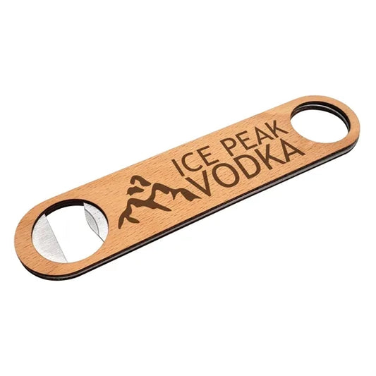 Beechwood Bottle Opener - Laser Etched