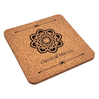 Cork Wood Coaster - Laser Etched