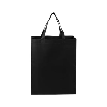 Heat Sealed Non-Woven Shopping Tote Bag (12" X 15" X 4")