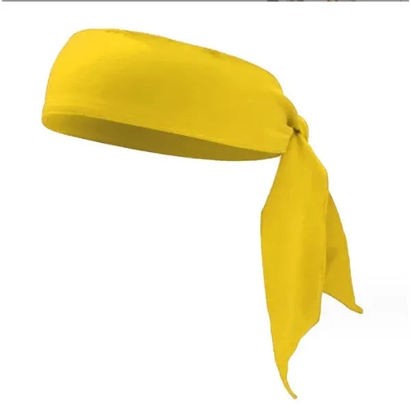 Tie Back Athletic Sports Headband