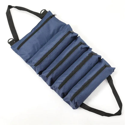 Roll-Up Tool Bag for Mechanics, DIY & Crafts Compact storage