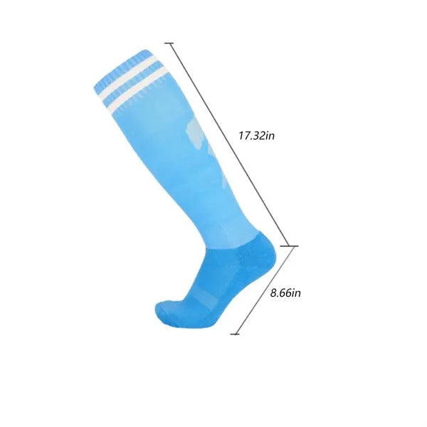 Unisex breathable athletic training cycling soccer socks