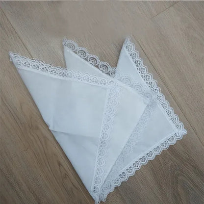 100% Cotton Wedding Handkerchief