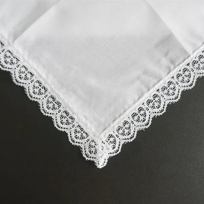 100% Cotton Wedding Handkerchief