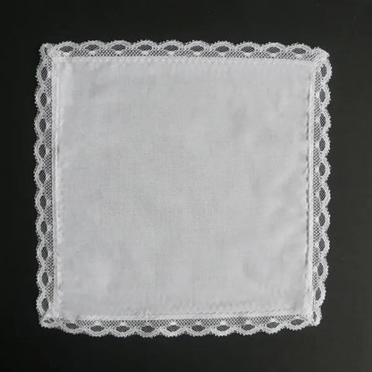 100% Cotton Wedding Handkerchief