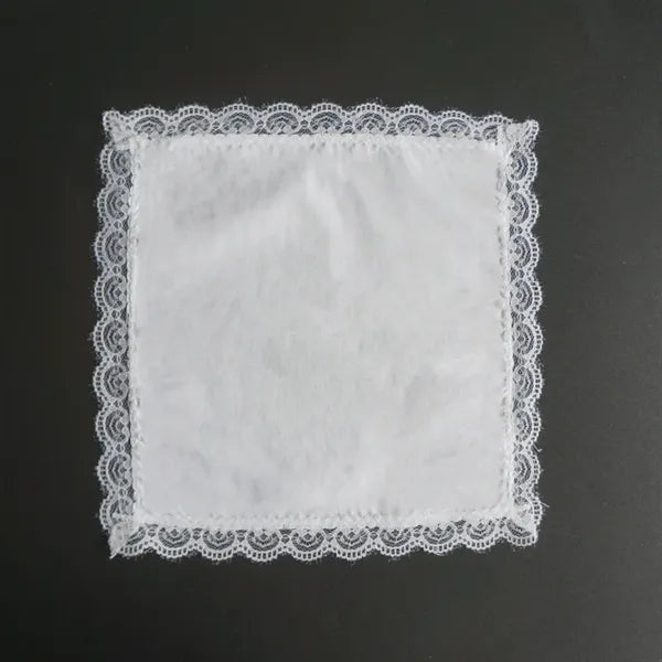 100% Cotton Wedding Handkerchief