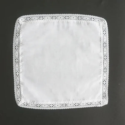 100% Cotton Wedding Handkerchief