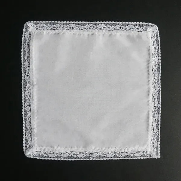 100% Cotton Wedding Handkerchief