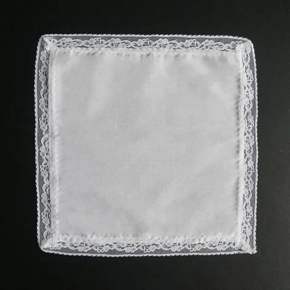 100% Cotton Wedding Handkerchief