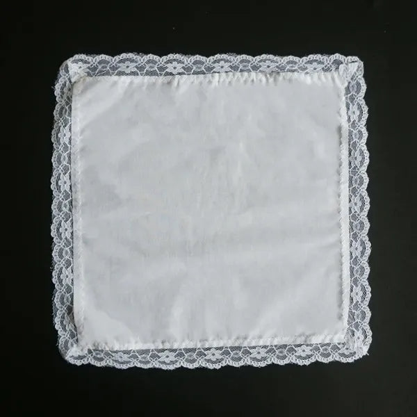100% Cotton Wedding Handkerchief