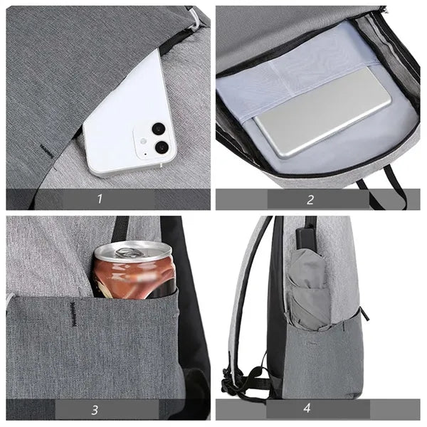 Lightweight Outdoor Travel Stylish Color Blocking Backpack