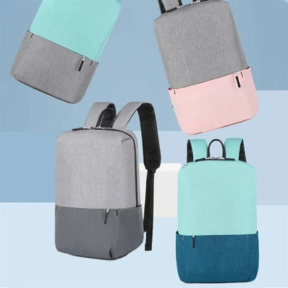 Lightweight Outdoor Travel Stylish Color Blocking Backpack