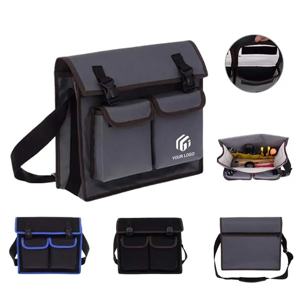 Waterproof Versatile Hardware Storage Tool Shoulder Bag