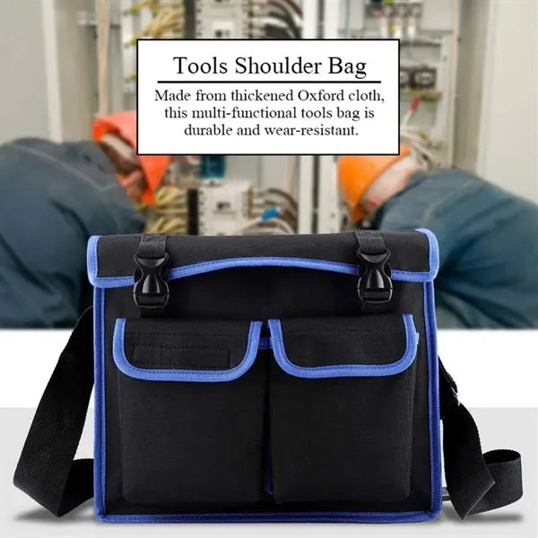 Waterproof Versatile Hardware Storage Tool Shoulder Bag