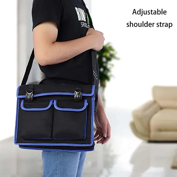 Waterproof Versatile Hardware Storage Tool Shoulder Bag