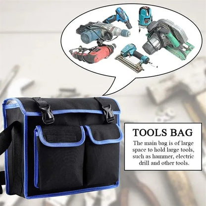 Waterproof Versatile Hardware Storage Tool Shoulder Bag