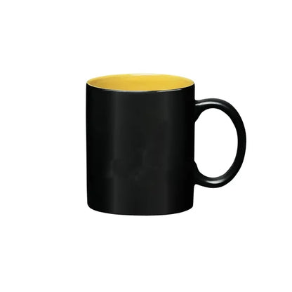 11 oz Cork Bottom Ceramic Mug With Lid