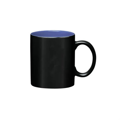 11 oz Cork Bottom Ceramic Mug With Lid