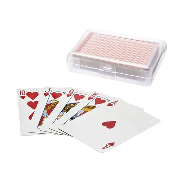 Playing Cards in Plastic Case