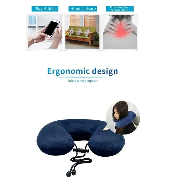 Portable Travel U-Shaped Pillow