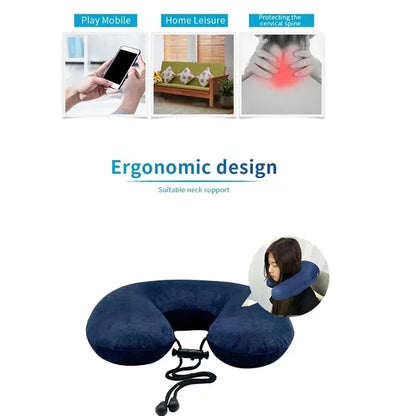 Portable Travel U-Shaped Pillow