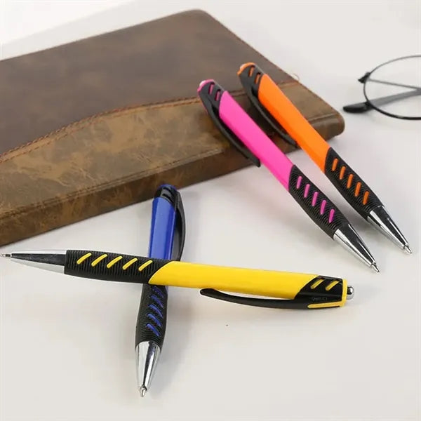 Push-Action Bullet Ballpoint Pen