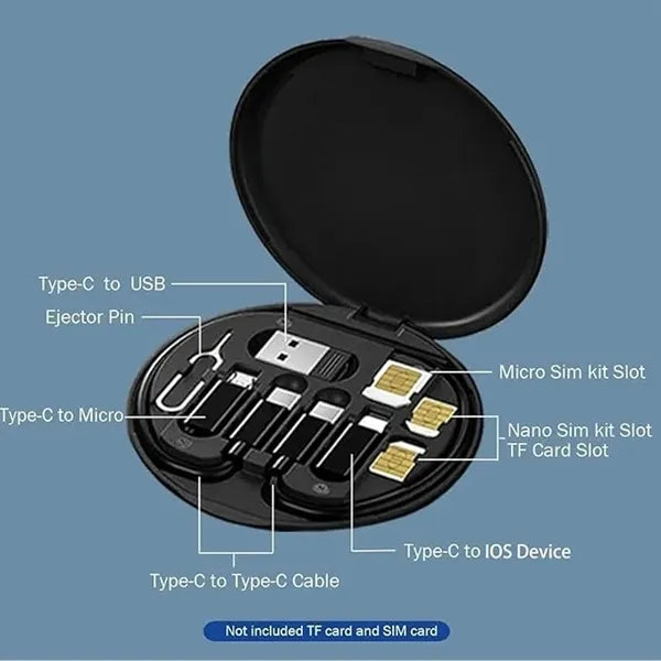 Multi Usb Charging Adapter Cable Kit