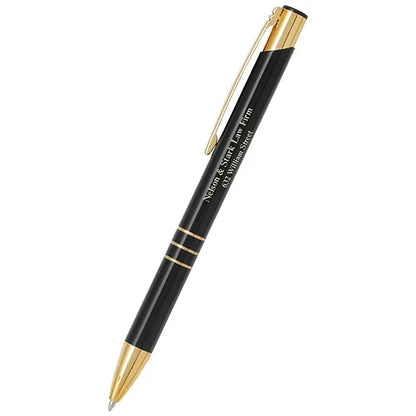 Custom Promotional Gold Delane Pen