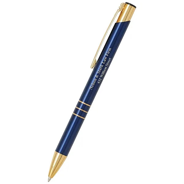 Custom Promotional Gold Delane Pen