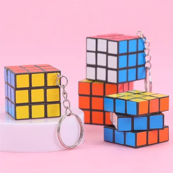 Mini Puzzle Cube Keychain
