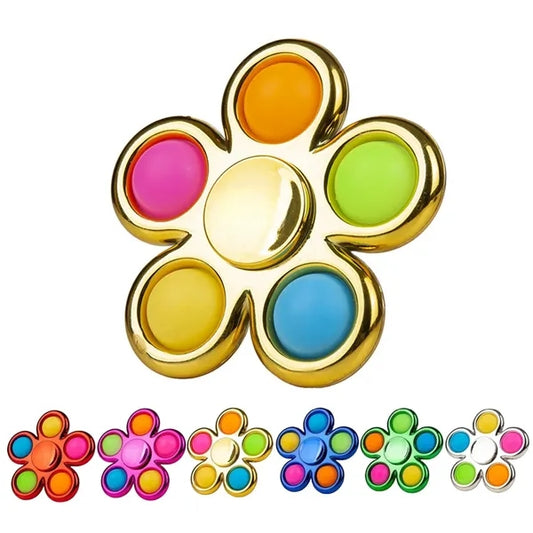 Silicone Decompression Fidget Spinner