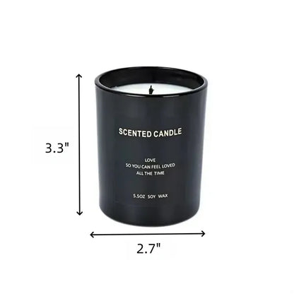 Glass Scented Candle