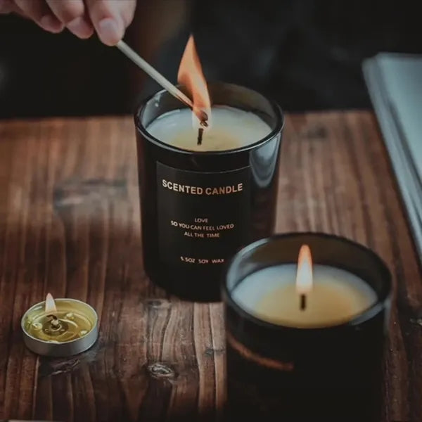 Glass Scented Candle